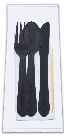 Black HD Cutlery Set