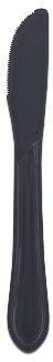 Heavy Duty Plastic Knife 6.5in - Black