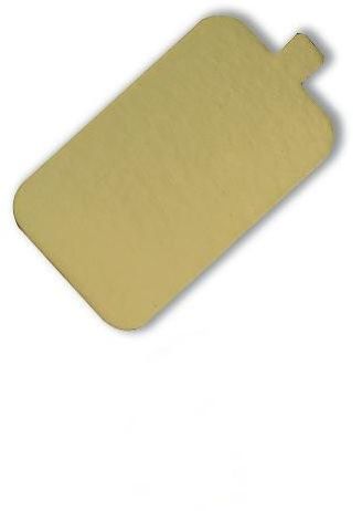 Rectangular Cardboard Single Cake Piece Base