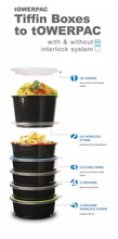 Round Container with & without Screw Base & Lid