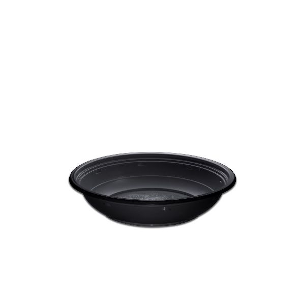 Roundpac Round Deep Plate 18cm - PP/Black