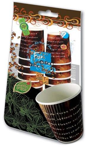 Ruffles Insulated Paper Cup 4oz