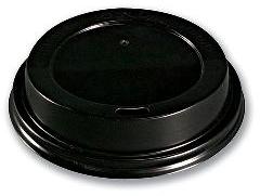 Sip-Through Dome Lid for 042CG12 and CG16 - Black