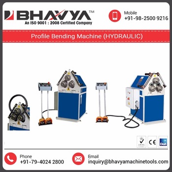 Hydraulic Profile Bending Machine, Certification : ISO 9001 2000, ISo / CE Certified Comopany