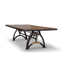 Industrialux vintage crank table