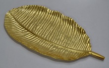 Metal leaf trey, for Home Decoration