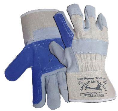 Rubberized Cuff Double Palm Canvas Gloves IJBD 2700-500