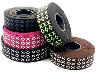 Footwear shoes Printed elastic tape, Feature : Eco-Friendly, High Tenacity