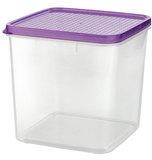 Square Airtight Plastic Food Container 1900ml