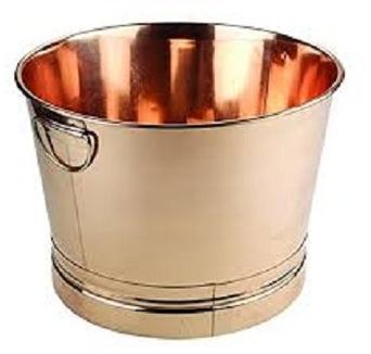 Stainless Steel Copper Finish Ice Tub