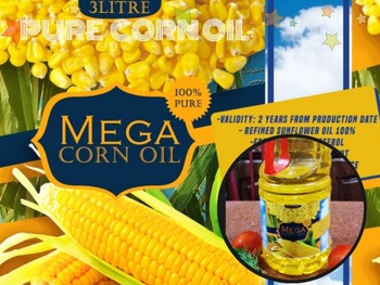 Corn Oil in Flexible packing, Packaging Type : Plastic Bottle
