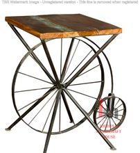 solid wood cycle design Console Table