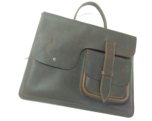 Crunch Leather Handbag