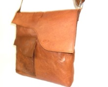 HV Designer Leather Sling Bag, Color : Brown