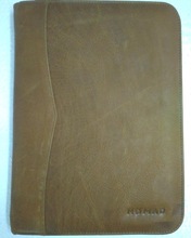 Genuine Leather Portfolio, Style : Hardcover