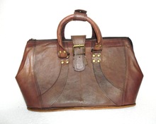 Woman Leather Tote Bag, Style : Vintage