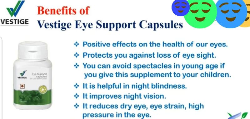 Vestiga eye support capsules