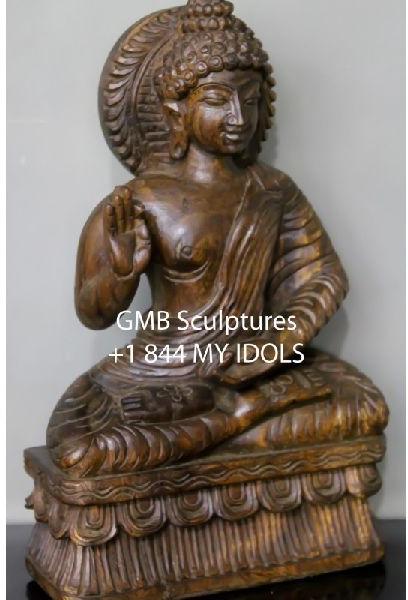 Beautiful Budhha Idol from Wood