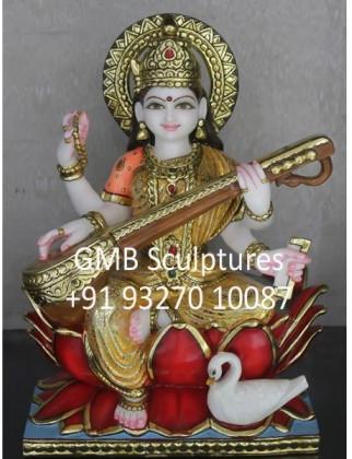Beautiful Statue of Goddess Saraswati