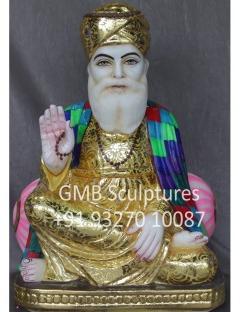Guru Nanak Marble Statue
