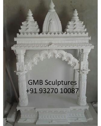 Hand carved Marble Mandir