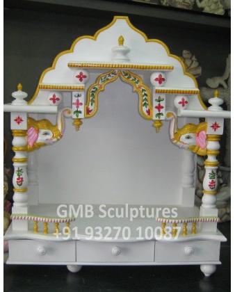 MARBLE DESIGN TEMPLE IN WOOD