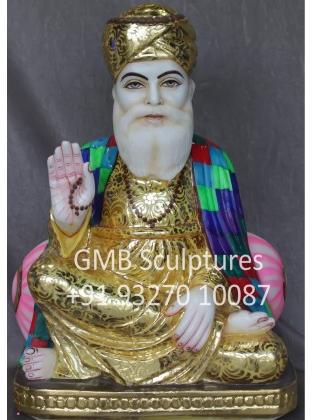 Marble Murti of Guru Nanak ji