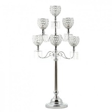 CRYSTAL ARMS WEDDING CANDLE HOLDER