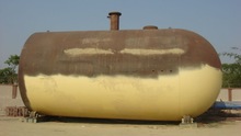 Propane mounded vessels