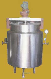 Milk Boiling Storage Tank