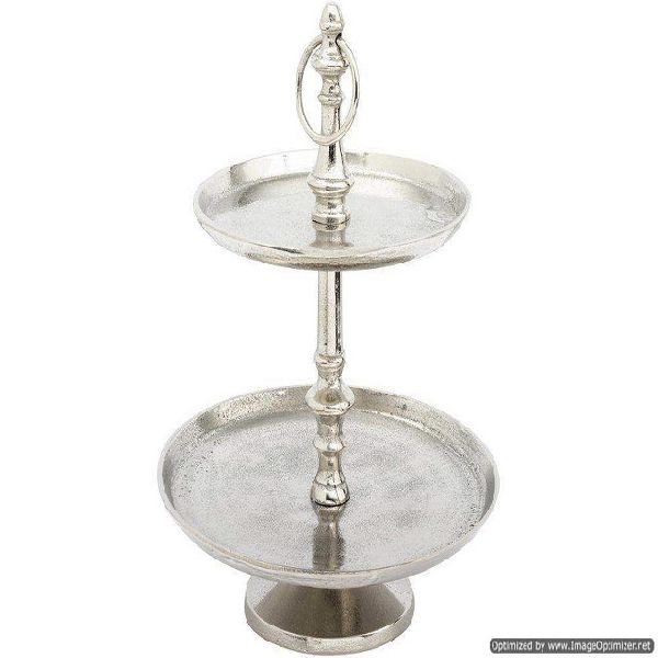 ARC EXPORT Metal Aluminium Cake Stand, Feature : Disposable, Eco-Friendly, Stocked