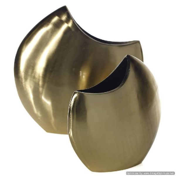 Metal Brass Flower Vases, Style : Modern