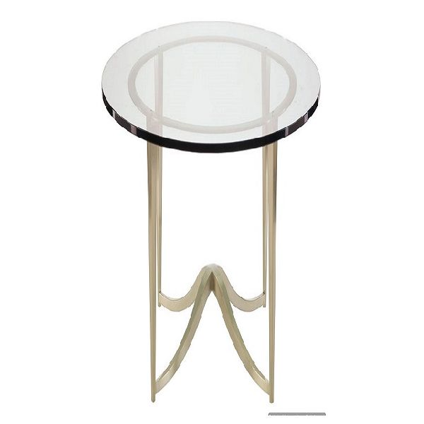Gold metal table