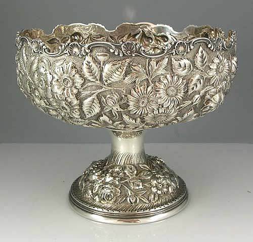 silver bowl