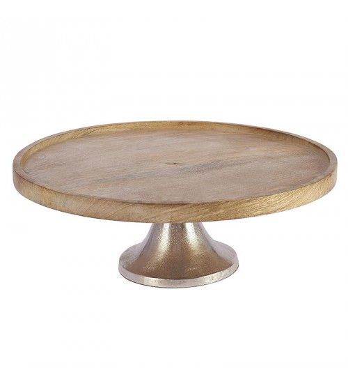 ARC EXPORT Metal Wood Cake Stand, Feature : Disposable, Eco-Friendly, Stocked
