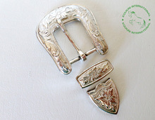 Alloy Belt Buckle, Color : Silver