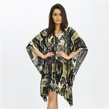 Multicoloured Printed Kaftan Top, Feature : Anti-Wrinkle, Breathable, Dry Cleaning, Plus Size, Washable