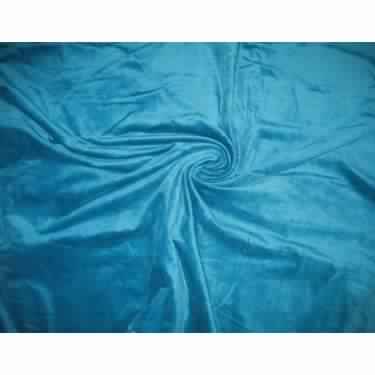 100% cotton velvet fabric 44 inch wideTurquoise Blue colour