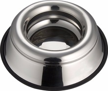 Anti Skid Dog Spill Bowl, Color : polished finish