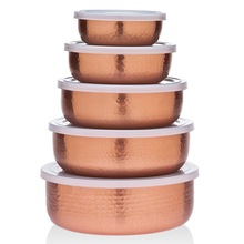 Copper Plated Storage Bowl Set, Feature : Eco-Friendly, Stocked