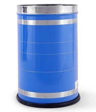 Stainless Steel Swing Lid Waste Bin Dustbin