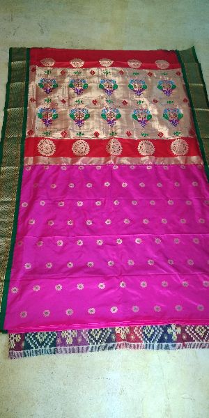 Pure paithani saree, Occasion : Party Wear