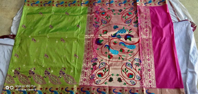 Pure Silk Saree paithani silk