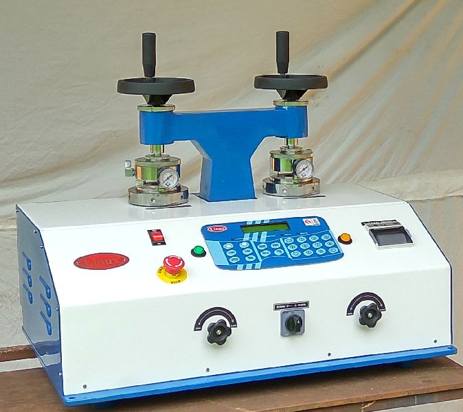 Electric bursting strength tester, Certificate : ISO 9001:2008 Certified