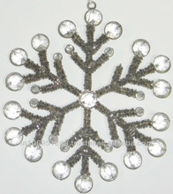 Nirmal Snowflake hanging Christmas tree