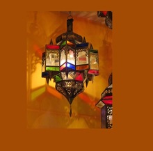 Moroccan Hanging Candle Lantern Large, Color : CUSTOMISED