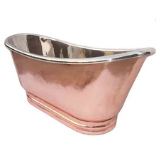 Metal Polished Copper Bathtubs