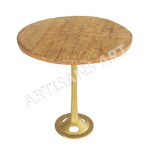 Metal Wood Cafe table