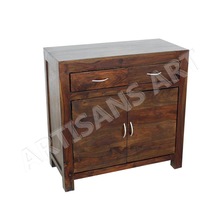Solid Sheesham Wood Small Cabinet