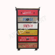 Recycle Solid Wood +Metal Iron Vintage Industrial Drawer Chest, for Living Room Cabinet, Feature : Strong